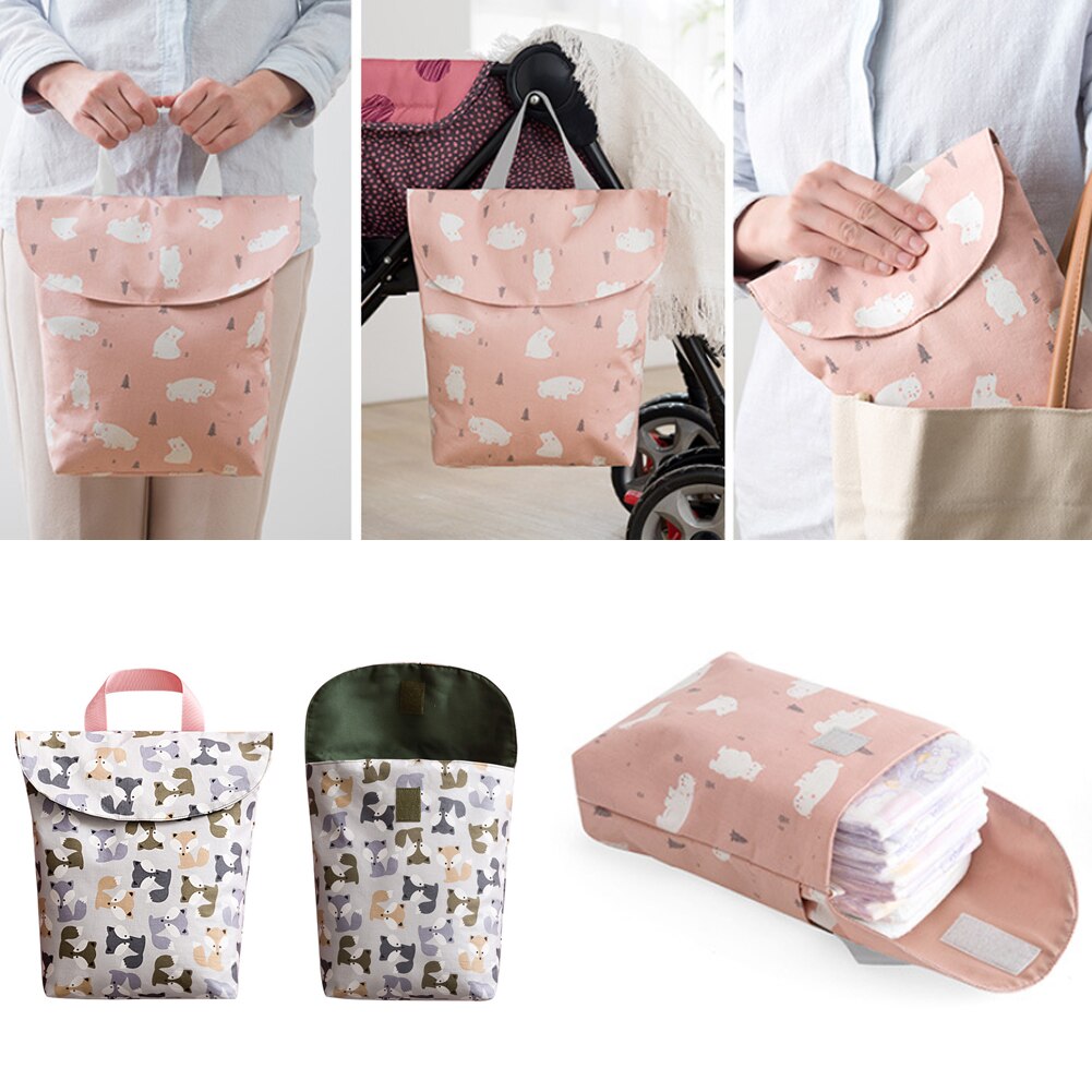 2019 Diapering Toilet Training Packages Mini Waterproof Wet Dry Bag for Baby Infant Cloth Diaper Nappy Pouch Reusable